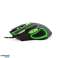EGM401KG Wired Gaming Mouse 7D Optical USB MX401 Hawk Black-Green image 1