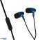 EH193KB Esperanza in-ear hörlurar med mikrofon svart-blå bild 1