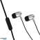 In-ear kõrvaklapid Esperanza EH193KW mikrofoniga must-valge foto 1