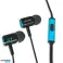 EH207KB Esperanza écouteurs intra-auriculaires avec microphone eh207 noir-bleu photo 1