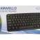 EK134 Esperanza wired keyboard standard USB yellow image 3