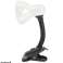 ELD106W Lampe de bureau Esperanza E27 Procyon blanche photo 1