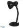 ELD107K Esperanza skrivbordslampa e27 Arcturus svart bild 1