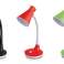 ELD115R Esperanza skrivebordslampe e27 diadem rød bilde 3