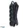 ELK208K Esperanza Steckdosenleiste 5 gn. 3m schwarz Bild 1