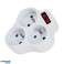 ELK304W Esperanza electric splitter 3 gn. on white image 4