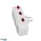 ELK307W Esperanza electric splitter 3 gn. on white image 1