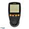 Dual-tariff wattmeter. energy calculator with LCD display. 2 separate tariffs. internal battery. Schuko version. black image 2
