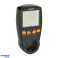 Dual-tariff wattmeter. energy calculator with LCD display. 2 separate tariffs. internal battery. Schuko version. black image 3