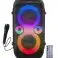 EP156 Esperanza ηχείο bluetooth fm led rgb καραόκε τραγουδιστής εικόνα 1