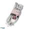 3-way extension lead 2P+Z Schuko with switch, 1.5m H05VV-F 3x1.5mm2, Imax=16A, flat plug, white image 2