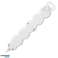 Rallonge 5 prises 2P Z Schuko . 5m H05VV F 3x1.5mm2. Imax=16A. prise plate. blanc photo 5