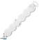 Multiprise 5 prises 2P+Z Schuko avec interrupteur 5m H05VV-F 3x1,5mm2 Imax=16A prise plate blanche photo 5