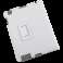 Housse dédiée pour Apple iPad 3 en cuir blanc photo 2