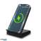 EZC101 Esperanza desktop phone stand with wireless 15W photon charger image 1