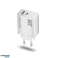 EZC105W Esperanza wall charger 20w usb c pd 20w / usb a qc 3.0 18w white image 1