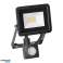 ALLED 10W PIR'li LED Projektör. 850lm. IP44. 4000K. Alu Cam fotoğraf 4