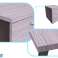 Papier peint autocollant en placage de papier peint chêne gris argenté 1 22x50m photo 4