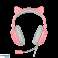 Casques de jeu pour enfants Kruger&amp;Matz Gamer Kids en rose photo 3