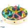 Arcade game family fish caterpillars fishing montessori image 3