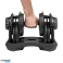 Adjustable Cast Iron Dumbbell 24 kg REBEL ACTIVE image 2