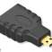 HDMI mikro HDMI zelta adapteris attēls 3