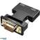 HD38 Convertidor HDMI a VGA D-Sub audio fotografía 2