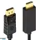 HD39 Kabel DisplayPort zu HDMI 1,8m 4K Bild 1