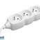 Verlängerung TRACER PowerCord 3.0m  3 Steckdosen. weiß Bild 1