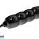 TRACER PowerCord Extension 3.0m 4 sockets. black image 1