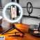 TRACER RING 26cm Ringlamp met Mini Statief foto 4