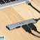 HUB TRACER USB 3.0 H40 4 porttia. USB C kuva 4