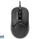 Pelė A4TECH FSTYLER FM12S Juoda Tyli nuotrauka 2