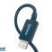 BASEUS USB Lightning kabel til iPhone Superior Series. 2.4A. 1m blå CALYS A03 billede 2