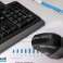 A4TECH FStyler 2.4G FG1035 RF NANO Grijs Toetsenbord en Muis Set foto 3