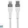 Kabel TRACER Type C Lightning 1m WH bilde 1