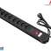 8-Socket Power Strip with 1 Switch MCE11 image 3