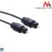 Cablul Maclean  Optic  Toslink T T  ULTRA SLIM  0.5m  MCTV 750 fotografia 2