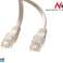 MCTV 661 Câble patchcord UTP cat6 prise prise 5 m gris Maclean photo 1