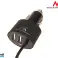 MCE76 37545 Car Charger 2xUSB  5.2A  lightning spiral 1.8m image 2