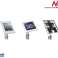 Stand / reclamehouder voor tablet Maclean vloermodel met slot universeel 9.7" 10.1" MC 645 foto 2