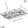 Stand / reclamehouder voor tablet Maclean vloermodel met slot universeel 9.7" 10.1" MC 645 foto 4