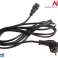 MCTV 692 39908 Barošanas kabelis 3pin 3m EU spraudnis attēls 1