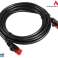 Kabel  patchcord  UTP Maclean  stik  stik  Cat6  1m  sort  MCTV 740 billede 4