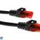 Patchcord-kaapeli UTP Maclean liitin-liitin Cat6 20m musta MCTV 741 kuva 1
