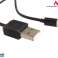 Câble USB lightning 8P noir rétractable Maclean MCTV 731 photo 2