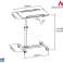 MC 671 41869 Laptop / Projector Cart on Wheels image 6