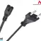 MCTV 810 42165 Cable de alimentación ocho 2 pines 3m enchufe EU fotografía 2