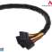 MCTV 685 B 43133 Kamuflasje for kabler 8.7 10mm 3m svart spiral bilde 2