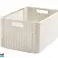 Korb mit Deckel Curver Rattan Style L creme Bild 1